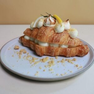 Caramel Almond Croissant