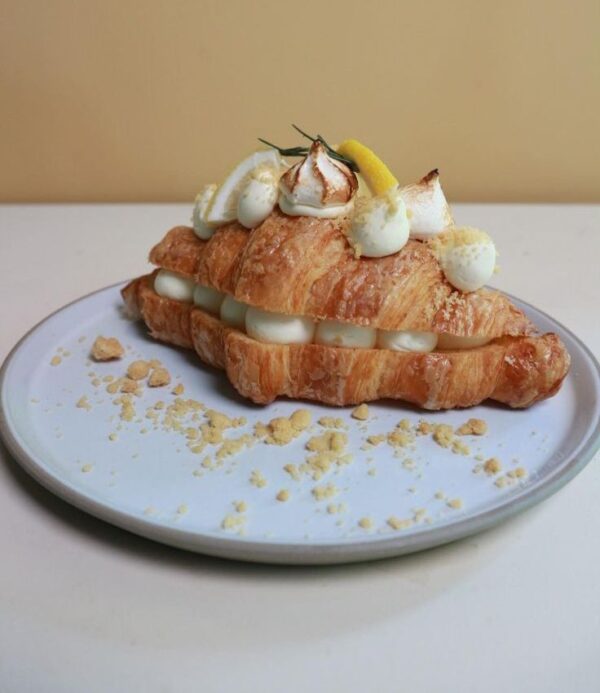 Caramel Almond Croissant